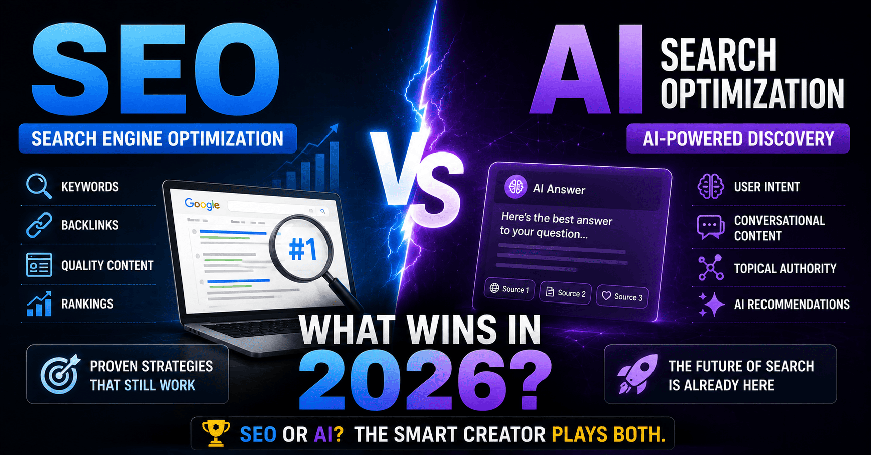 SEO vs AI Search Optimization: What Wins in 2026?